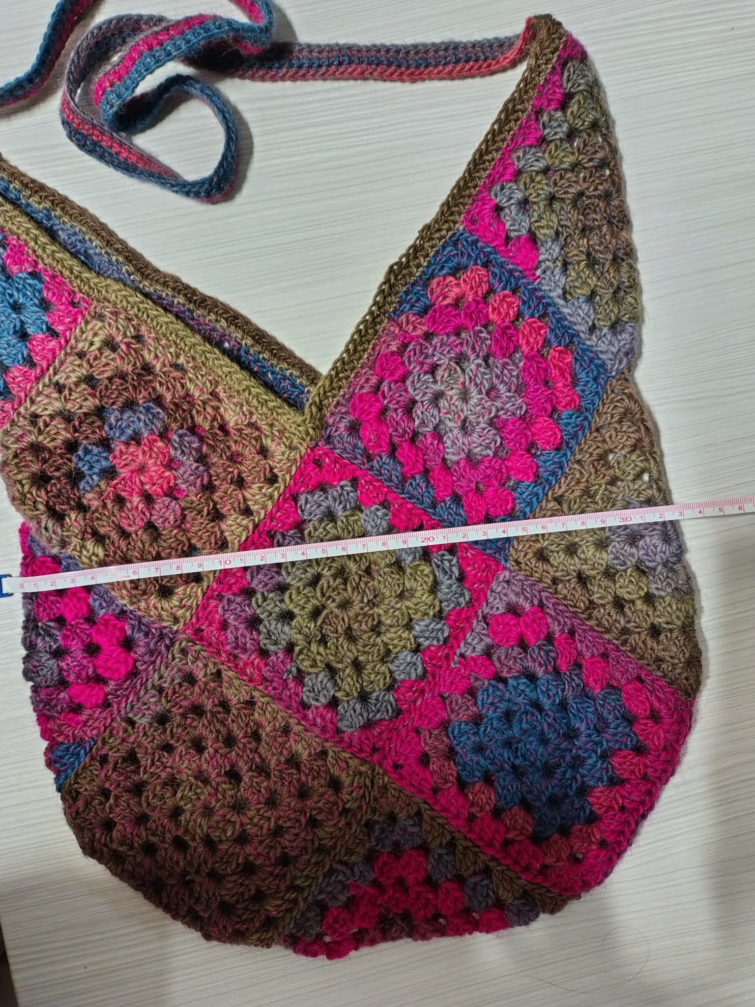 taske oldemor firkanter